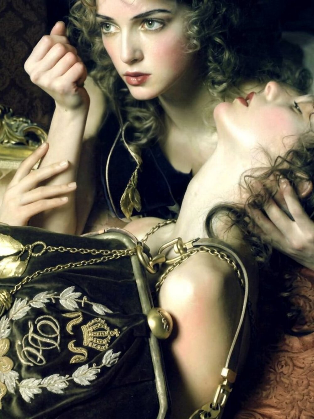 Dolce & Gabbana Vintage Velvet & EEL